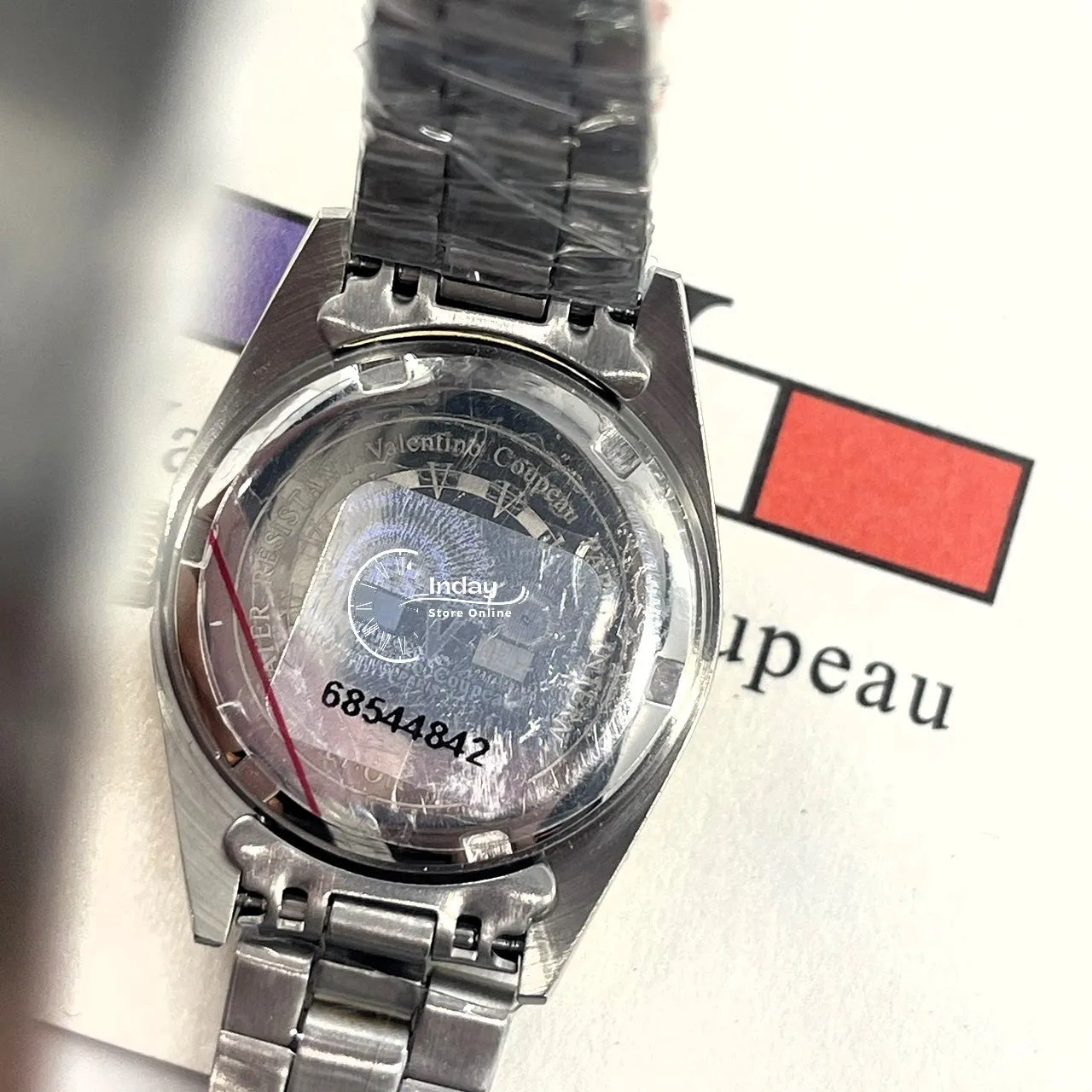范倫鐵諾 古柏 Coupeau Women's Watch 12168TL-14 Two-Tone Stainless Steel Band