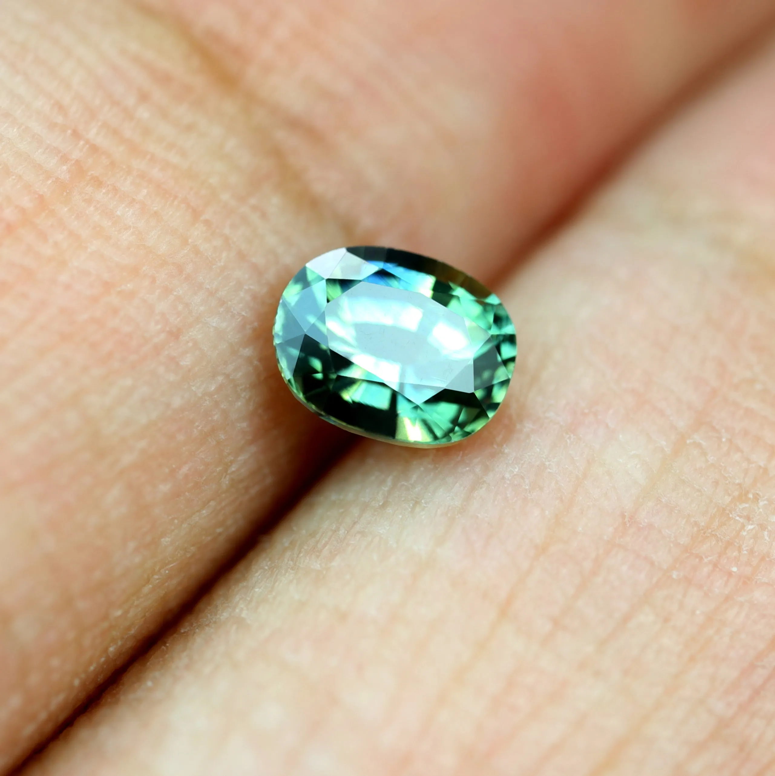 0.56ct Certified Natural Multicolor Sapphire