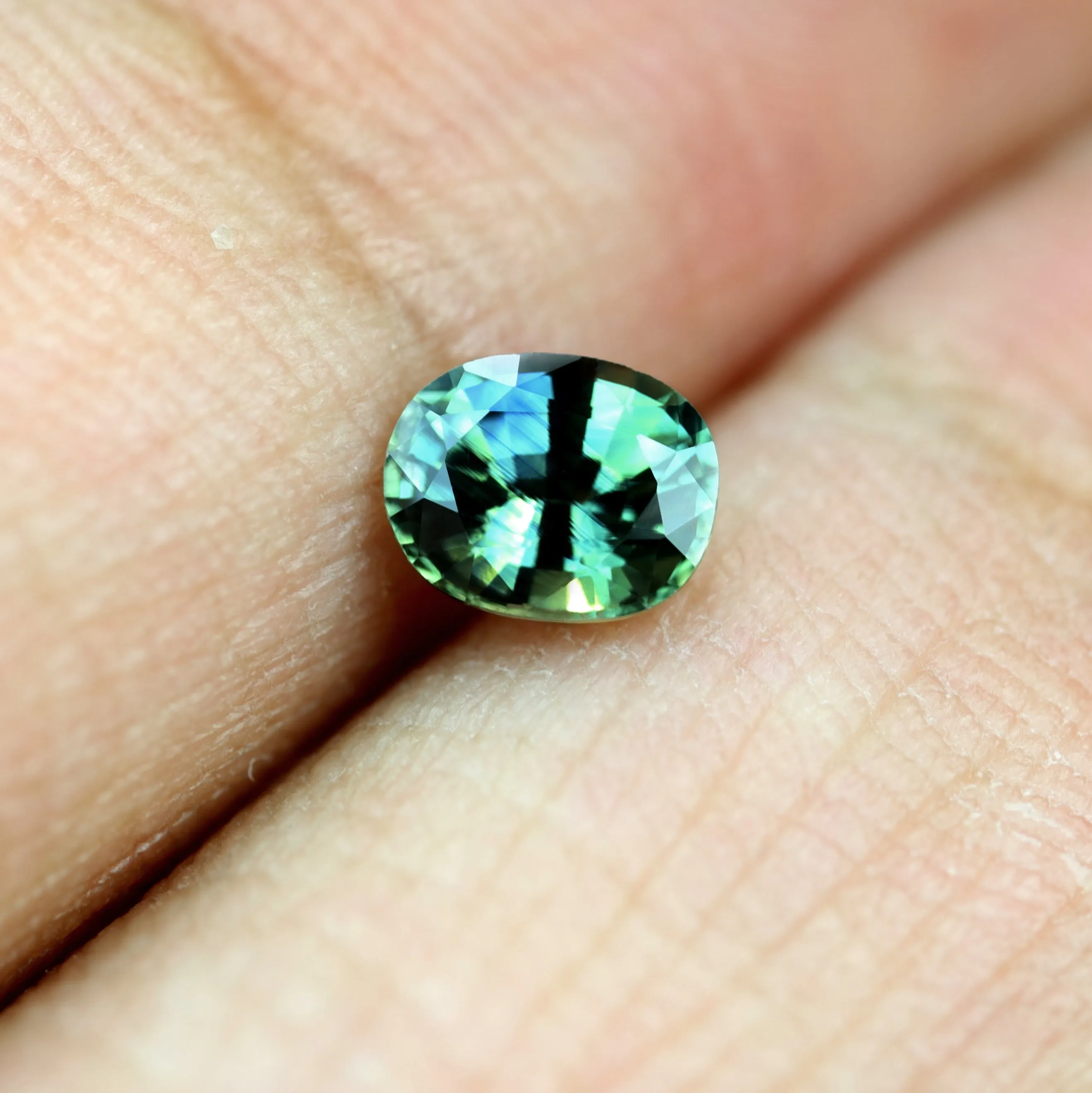 0.56ct Certified Natural Multicolor Sapphire