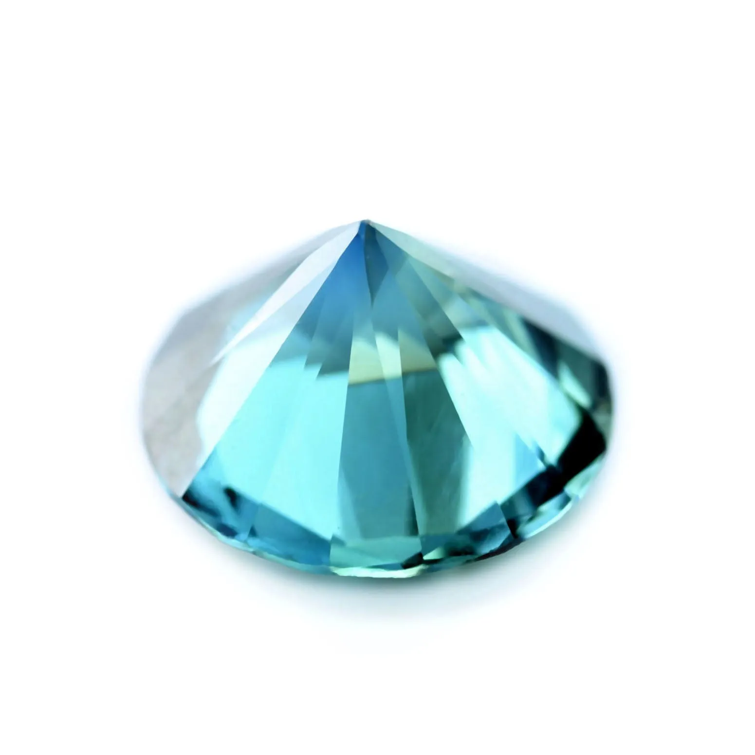 0.57ct Certified Natural Teal Sapphire