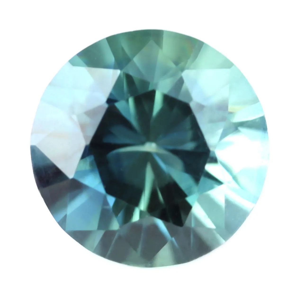 0.57ct Certified Natural Teal Sapphire