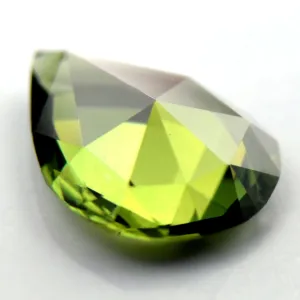 0.63ct Certified Natural Green Sapphire