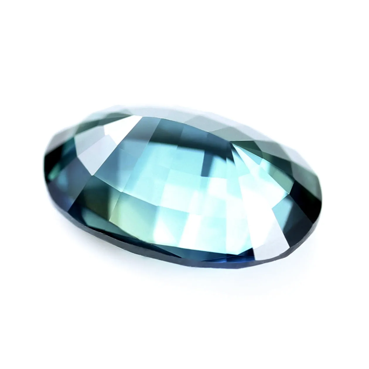 0.65ct Certified Natural Teal Sapphire