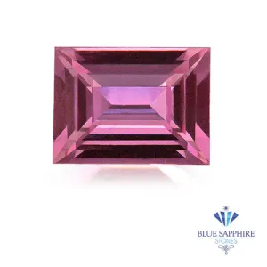 0.69 ct. Baguette Pink Sapphire