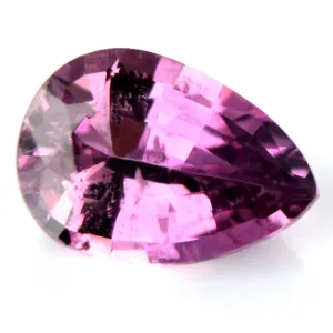 0.78ct Certified Natural Purple Sapphire