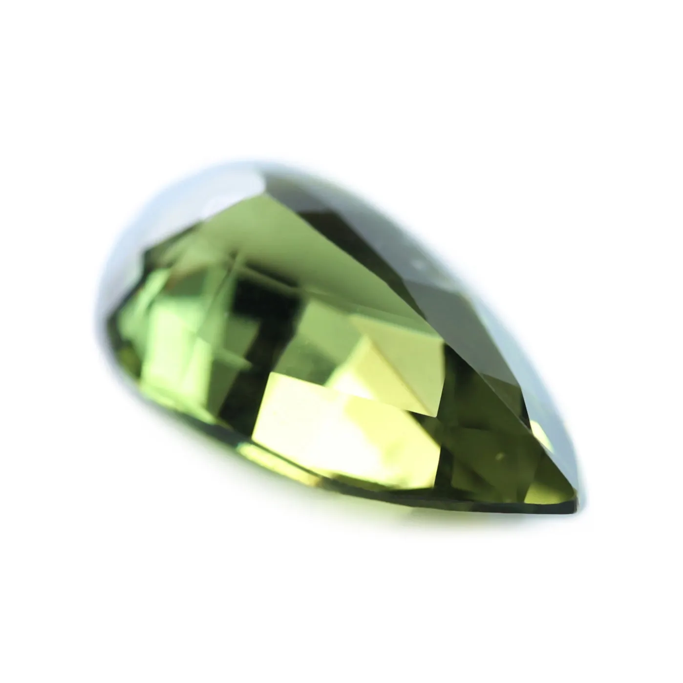 0.82ct Certified Natural Green Sapphire
