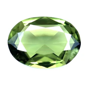 0.89ct Certified Natural Green Sapphire