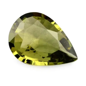 0.97 ct Certified Natural Green Sapphire
