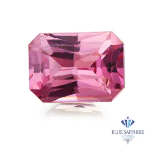 0.99 ct. Radiant Cut Pink Sapphire