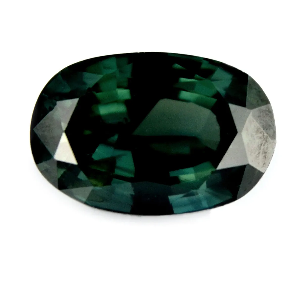 1.41 ct Certified Natural Green Sapphire