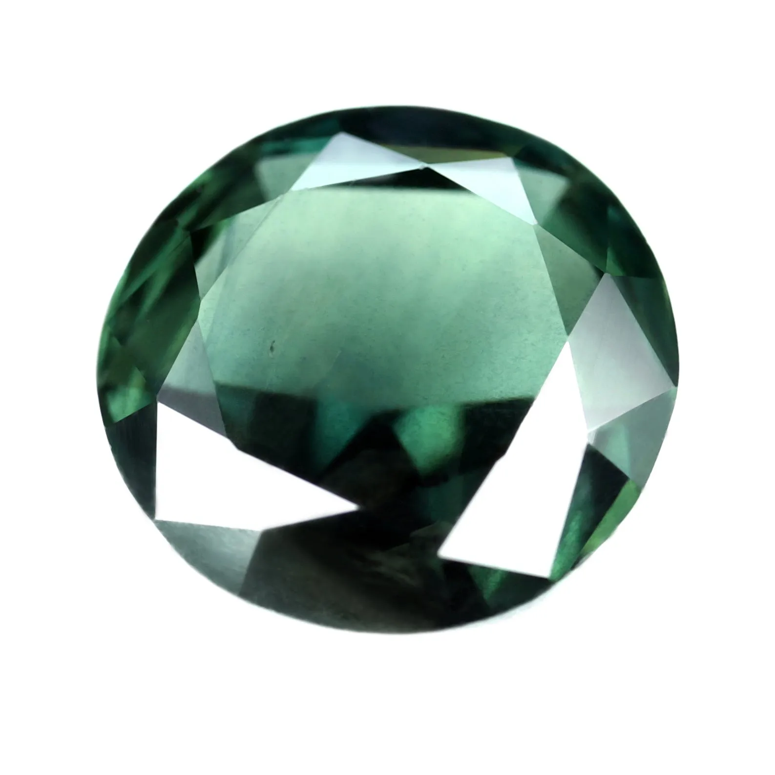 2.15ct Certified Natural Green Sapphire