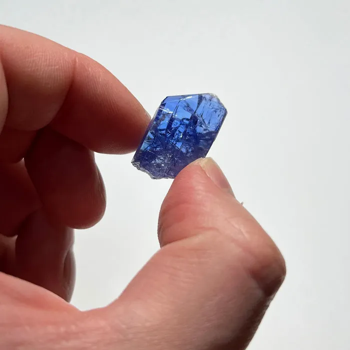 30.2ct Deep Blue Tanzanite Crystal
