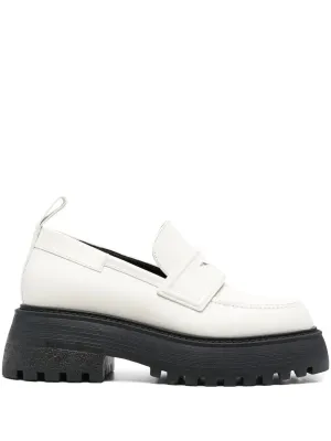 3juin platform 40mm leather loafers