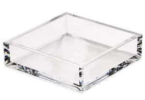 Acrylic Luncheon Napkin Holder- Crystal Clear