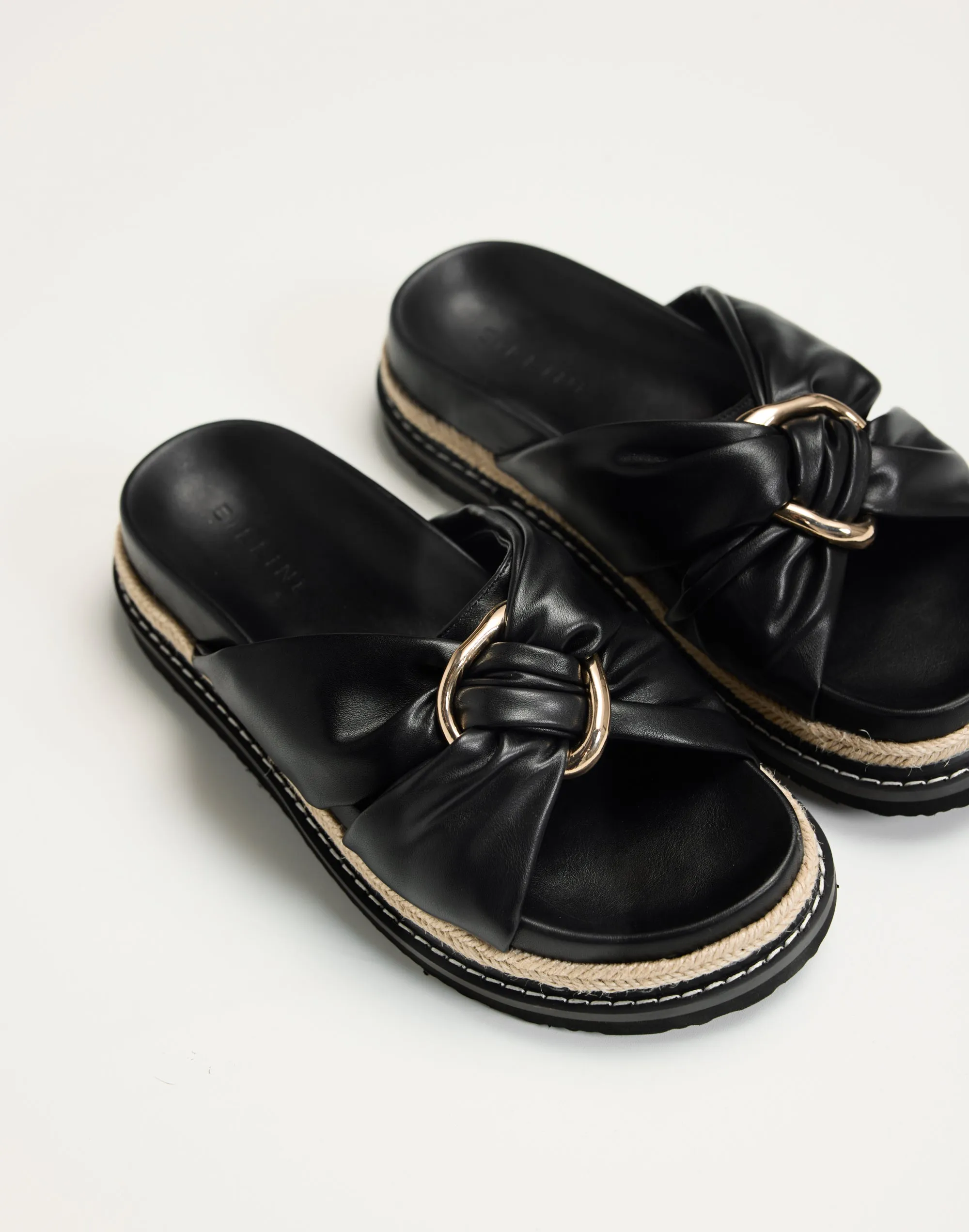 Ambrose Sandals (Black) - By Billini