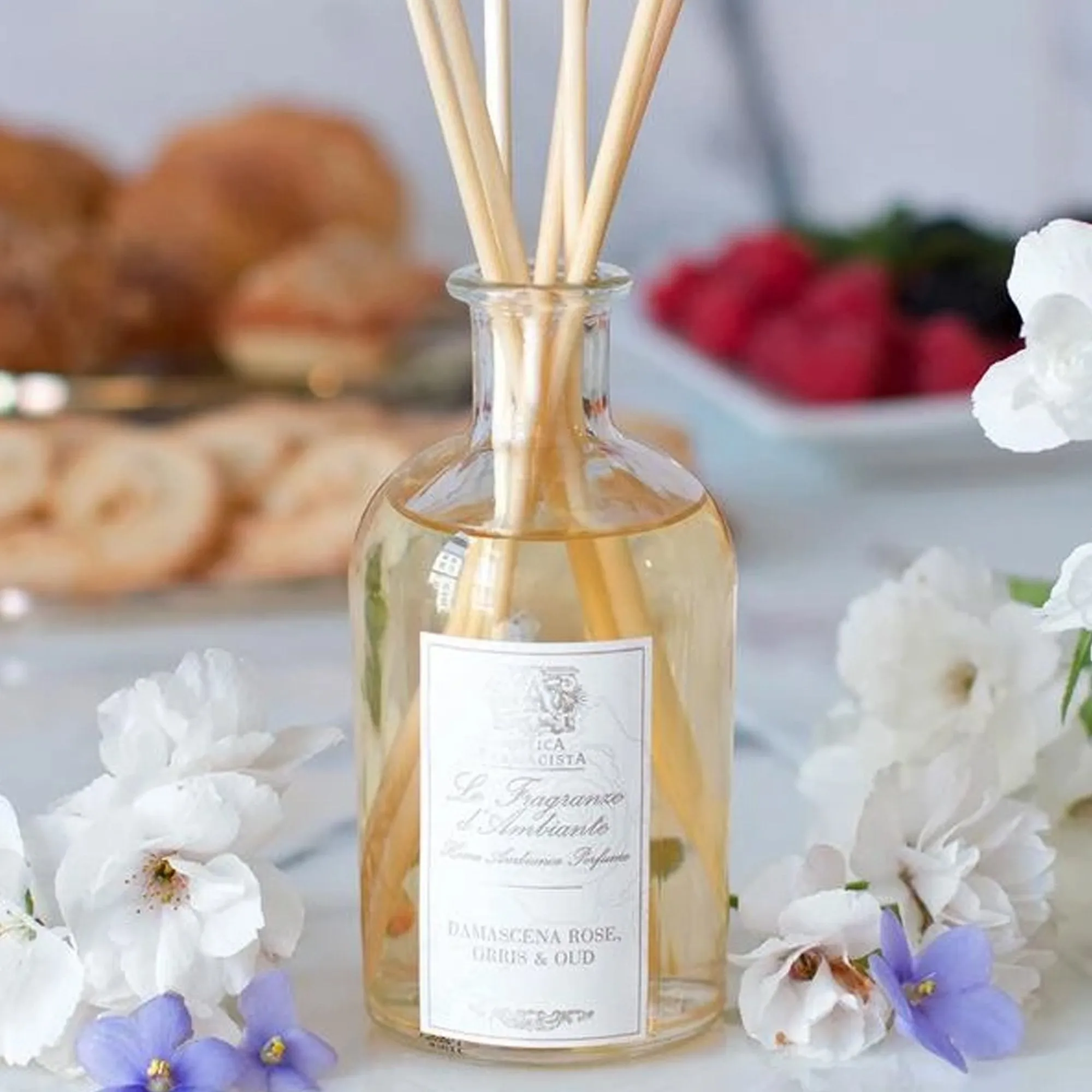 Antica Farmacista Damascena Rose, Orris & Oud Reed Diffuser