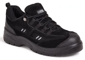 Apache AP302SM Black Suede Steel Toe Cap Safety Trainers