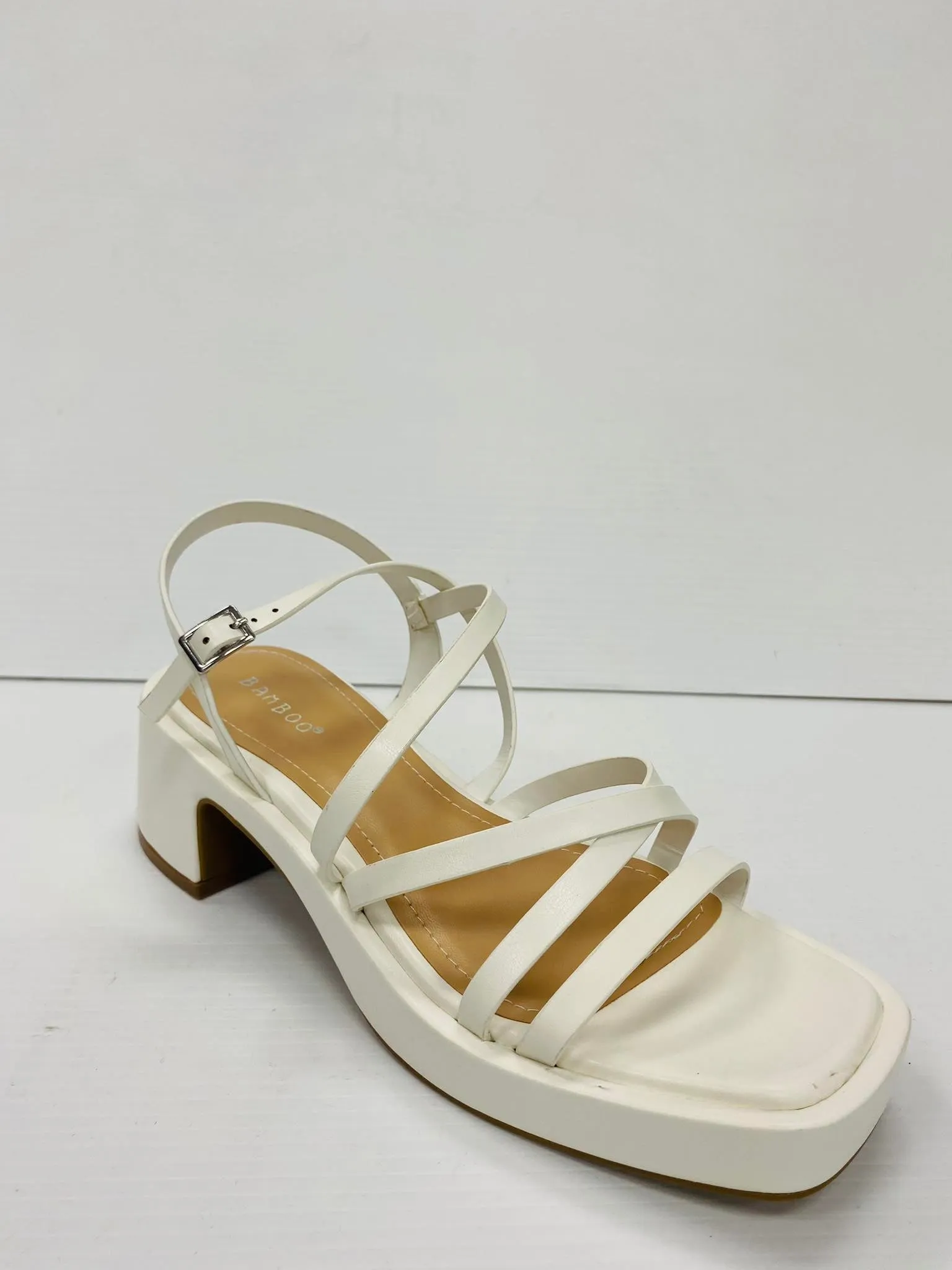BAMBOO HAL0-8 Platform Sandals