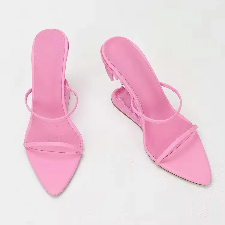 Bite Back Pink Heels