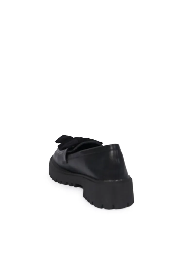 Black Chunky Loafers