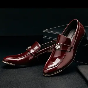 Black Tie Gleam Dress Shoes