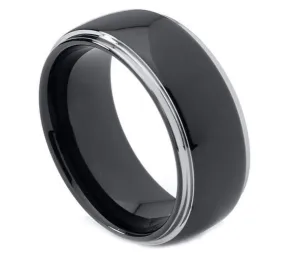 Black Tungsten with White Edges