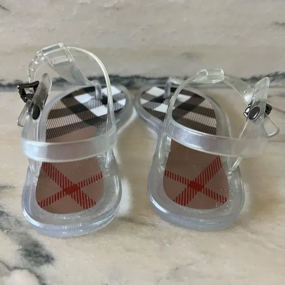 Burberry Jelly Thong Sandals