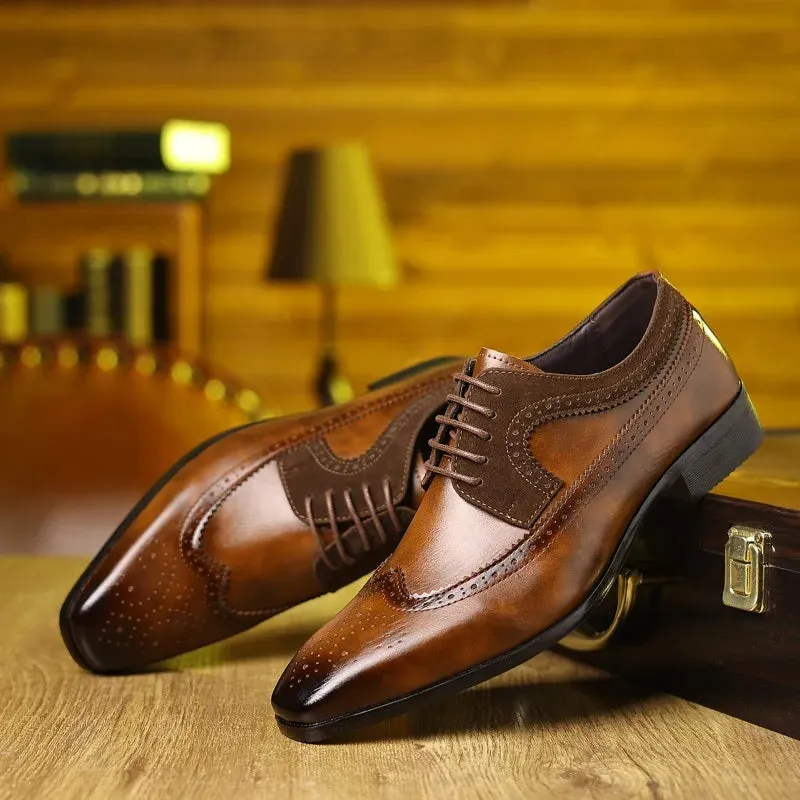 Carver Oxford Brogue Shoes