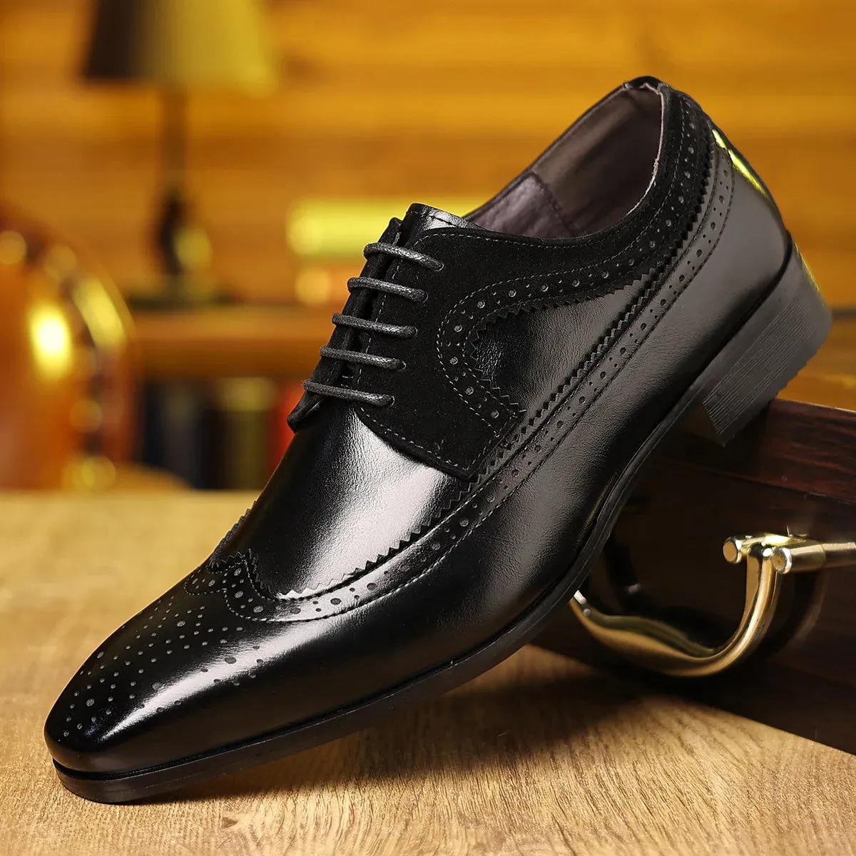 Carver Oxford Brogue Shoes