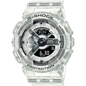 CASIO G-SHOCK 40TH ANNIVERSARY CLEAR REMIX ANALOG DIGITAL MEN WATCH GA-114RX-7AJR
