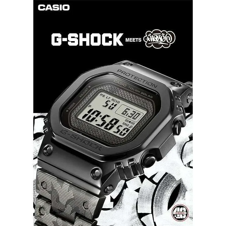 CASIO G-SHOCK 40TH ANNIVERSARY × ERIC HAZE COLLAB BLACK DIGITAL MEN WATCH GMW-B5000EH-1JR