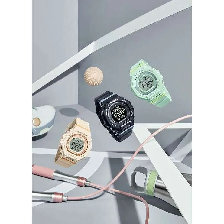 CASIO G-SHOCK BLUETOOTH DAY-DATE DIGITAL PINK LADIES WATCH GMD-B300-4JF
