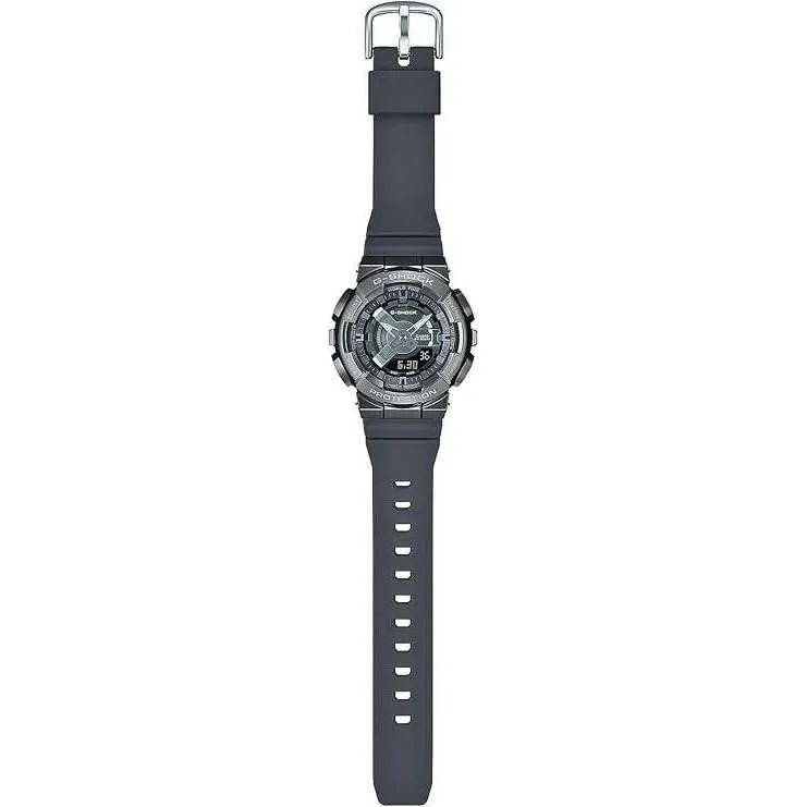 CASIO G-SHOCK MID-SIZE MODEL METAL COVERED DARK GREY LADIES WATCH GM-S110B-8AJF
