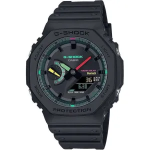 CASIO G-SHOCK MULTI FLUORESCENT COLOR SERIES BLUETOOTH BLACK MEN WATCH GA-B2100MF-1AJF