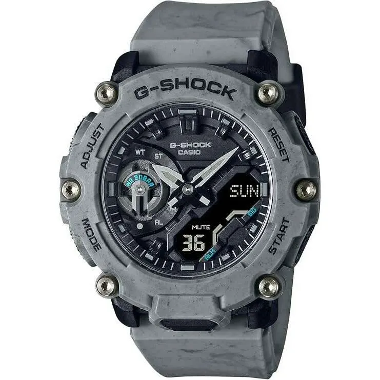 CASIO G-SHOCK SAND LAND SERIES GREY ANALOG DIGITAL MEN WATCH GA-2200SL-8AJF