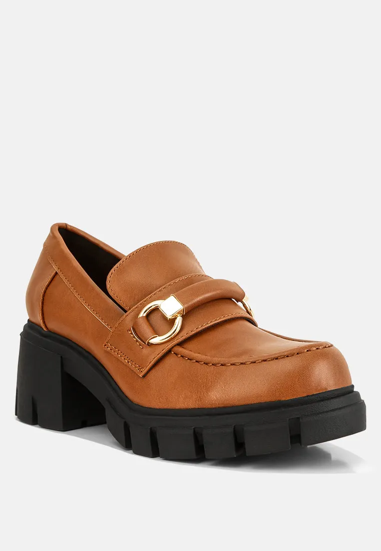 Chunky Platform Loafers By RAG