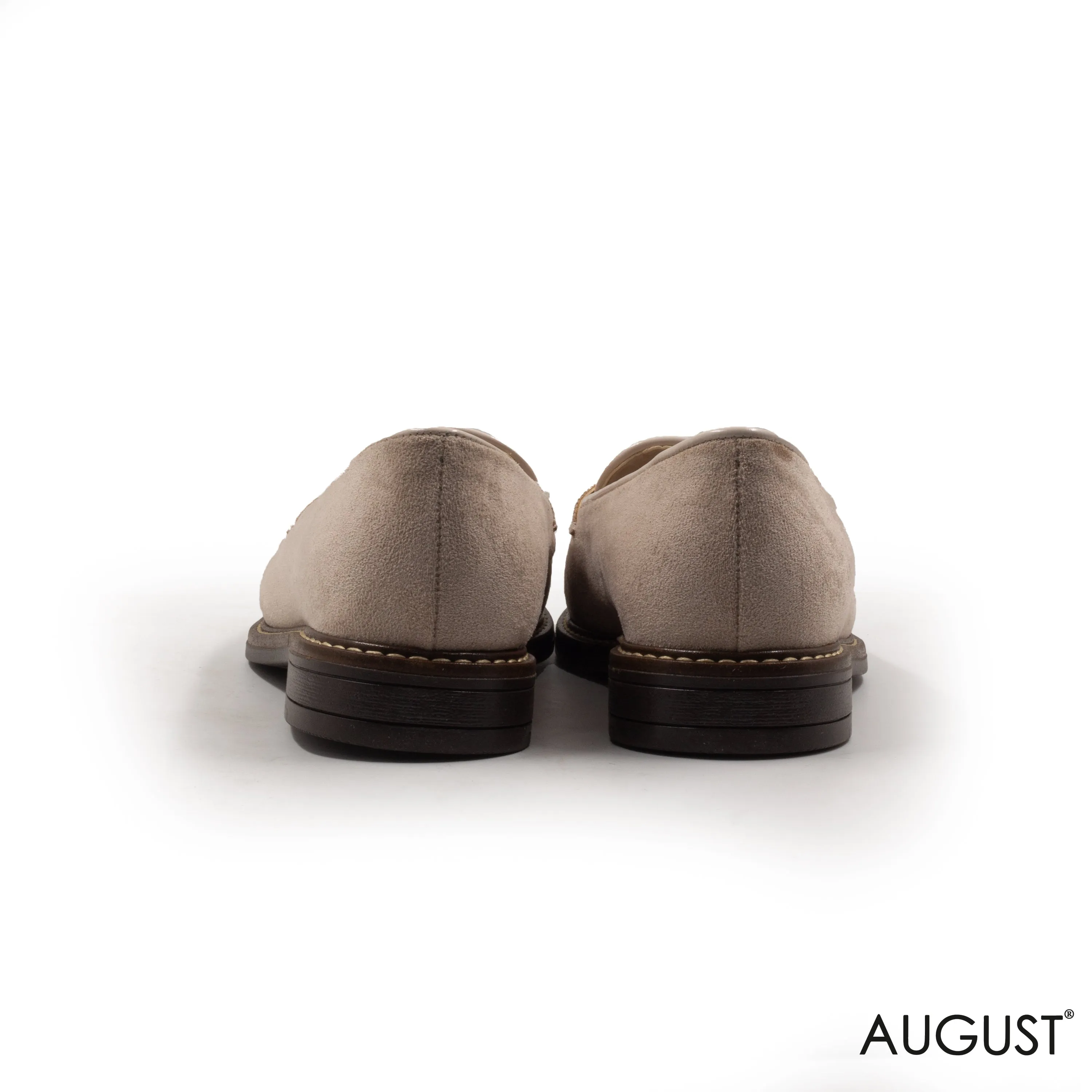 CLASSIC CHAMOIS LEATHER TASSEL LOAFERS