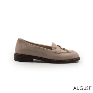 CLASSIC CHAMOIS LEATHER TASSEL LOAFERS