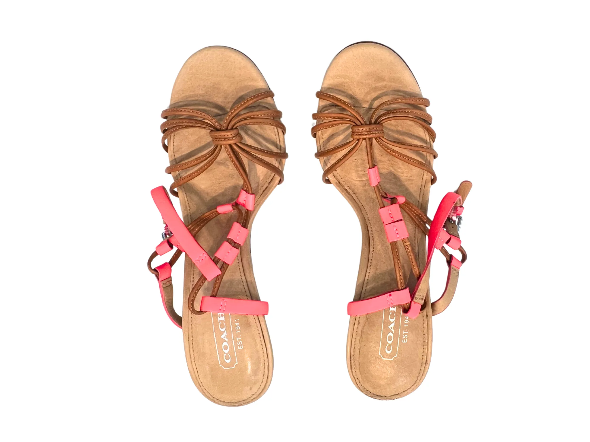 Coach Heel Sandals