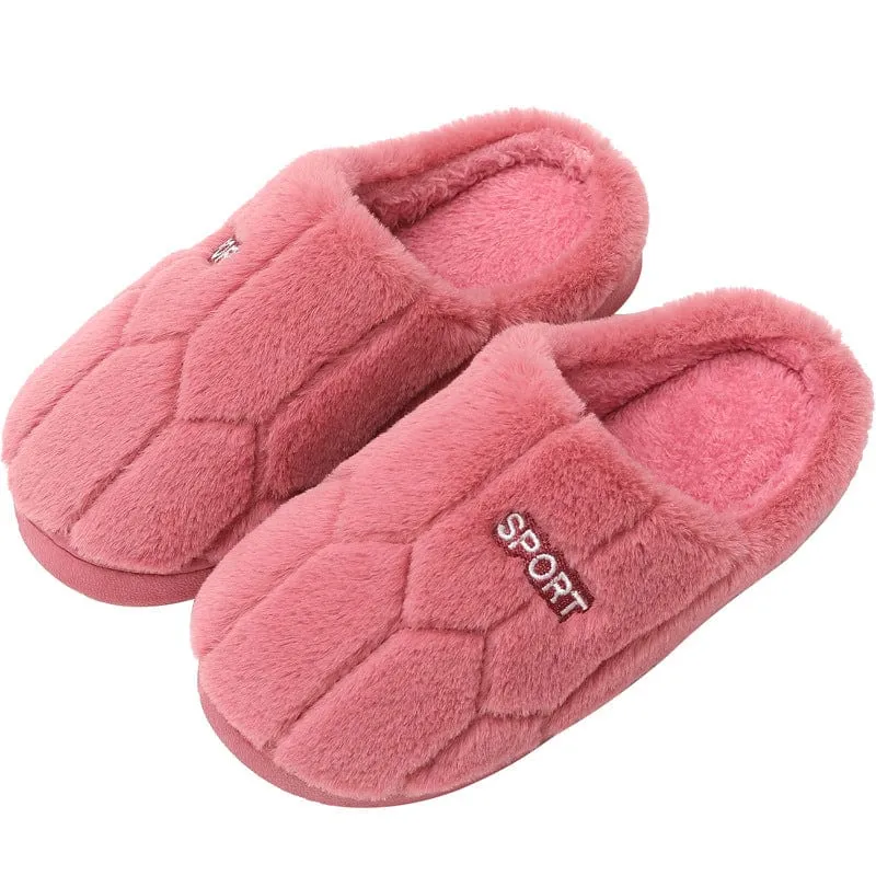 Cozy Warm Closed Toe Slippers