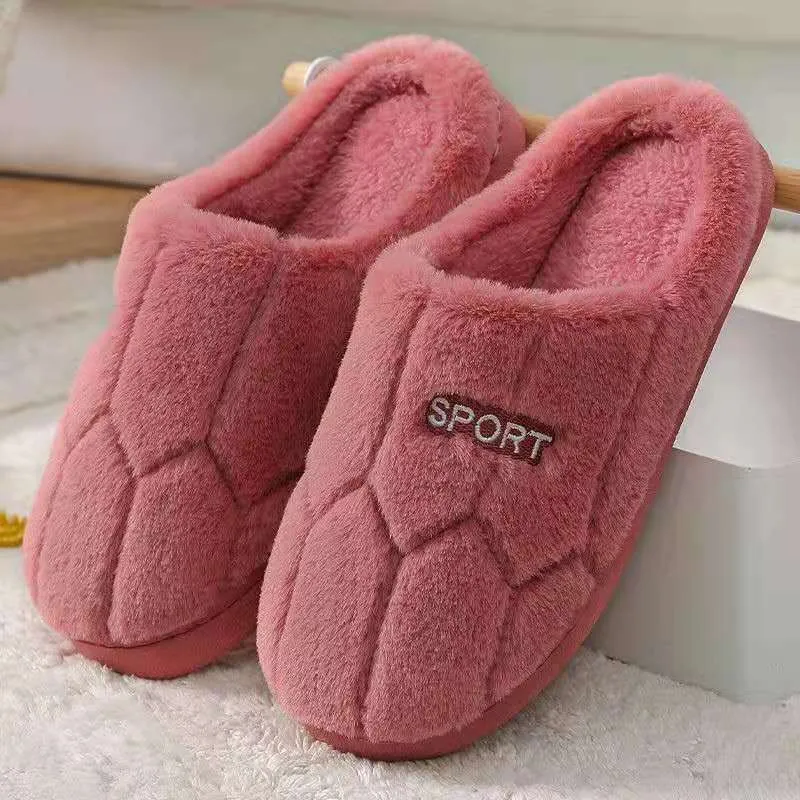 Cozy Warm Closed Toe Slippers