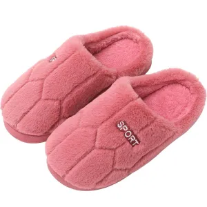 Cozy Warm Closed Toe Slippers