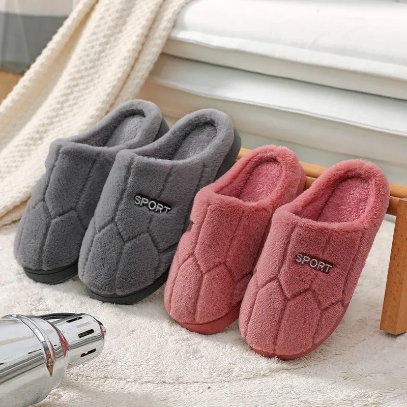 Cozy Warm Closed Toe Slippers