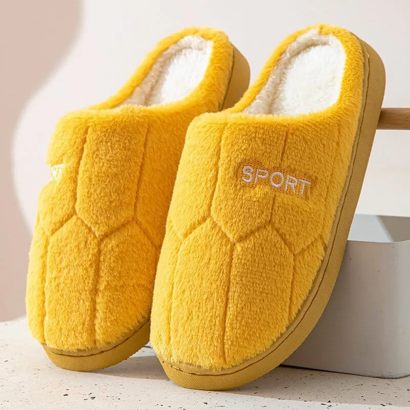 Cozy Warm Closed Toe Slippers