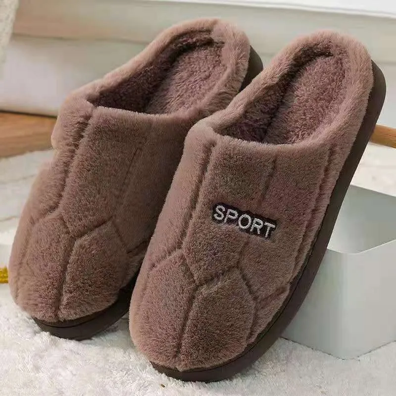 Cozy Warm Closed Toe Slippers