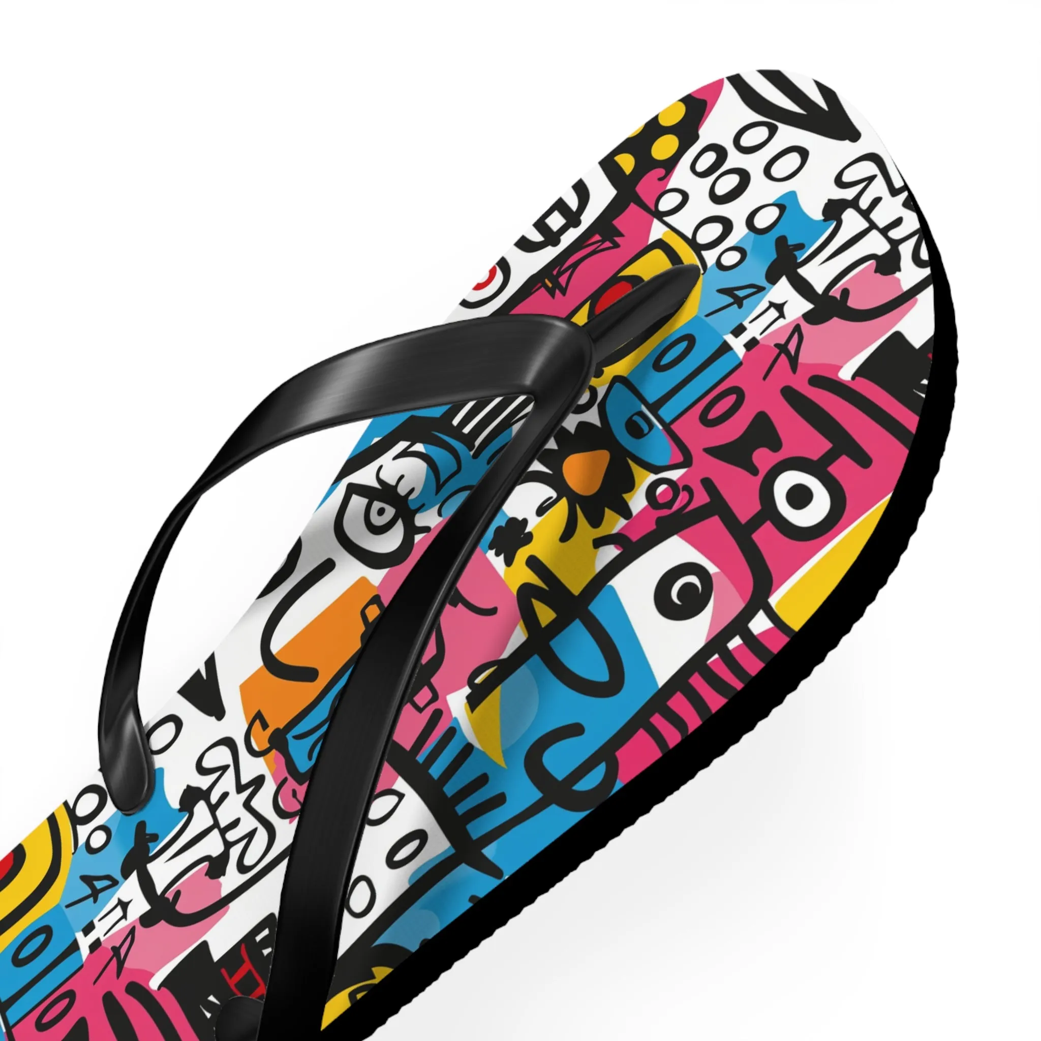 Cubist Chic - Fun Summer Footwear for Beach Days