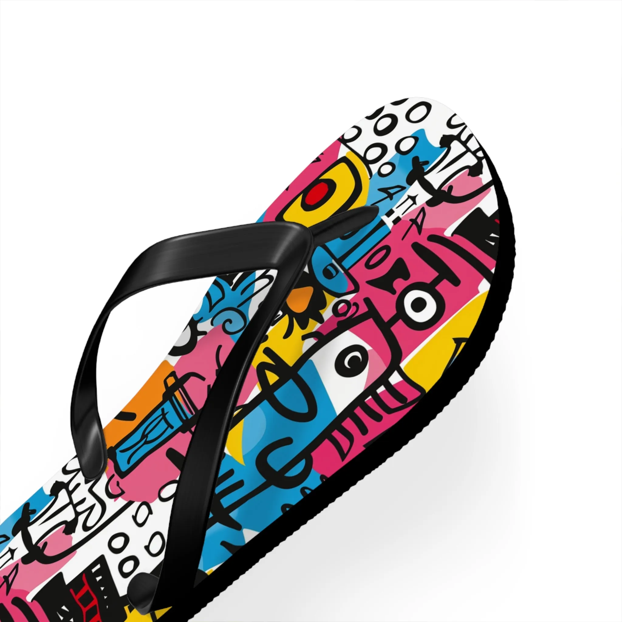Cubist Chic - Fun Summer Footwear for Beach Days