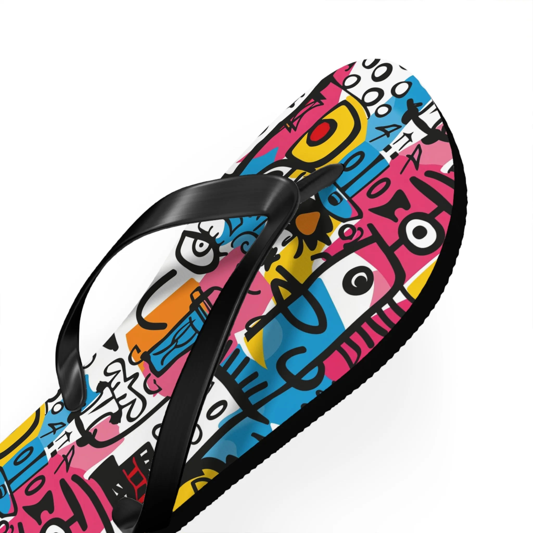 Cubist Chic - Fun Summer Footwear for Beach Days