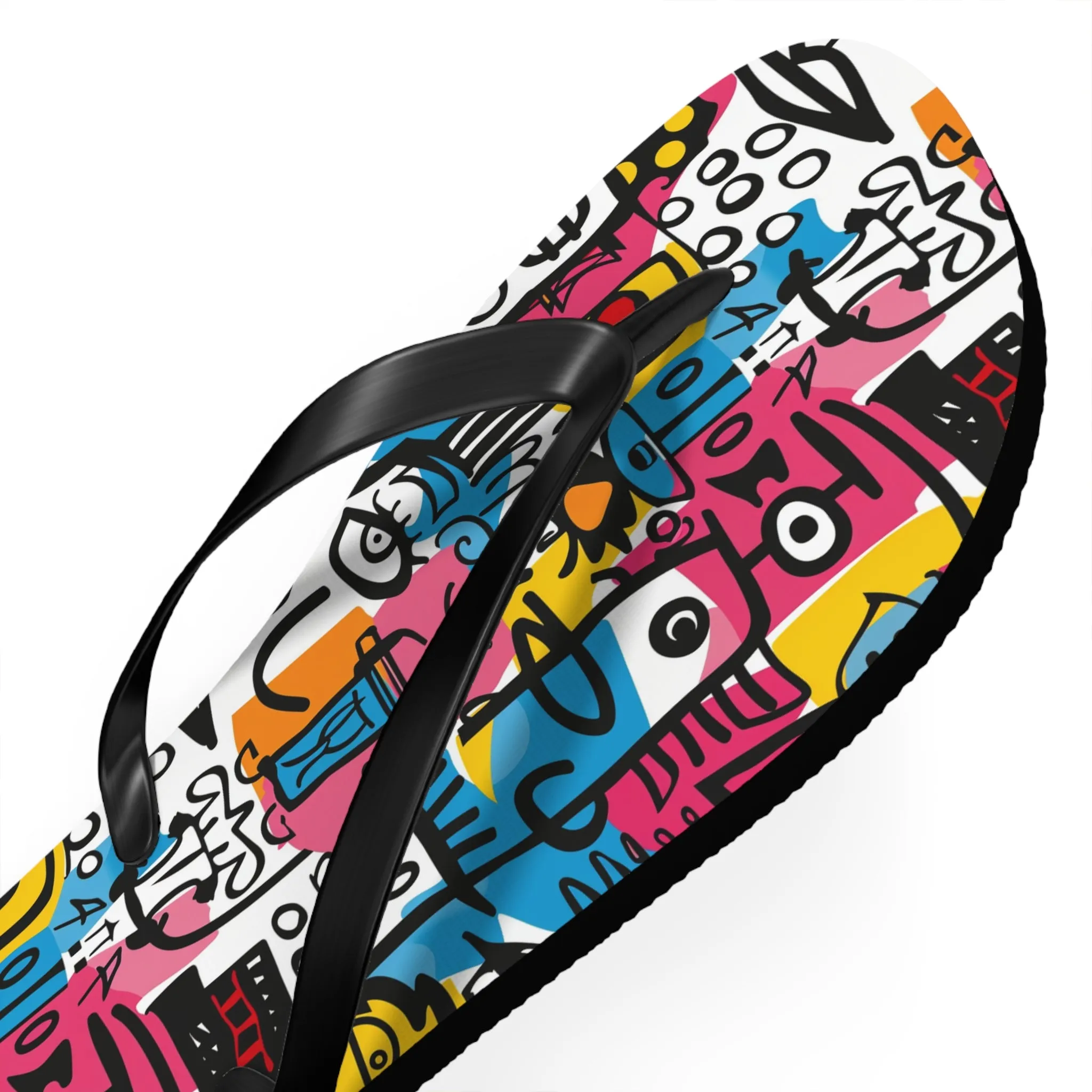 Cubist Chic - Fun Summer Footwear for Beach Days