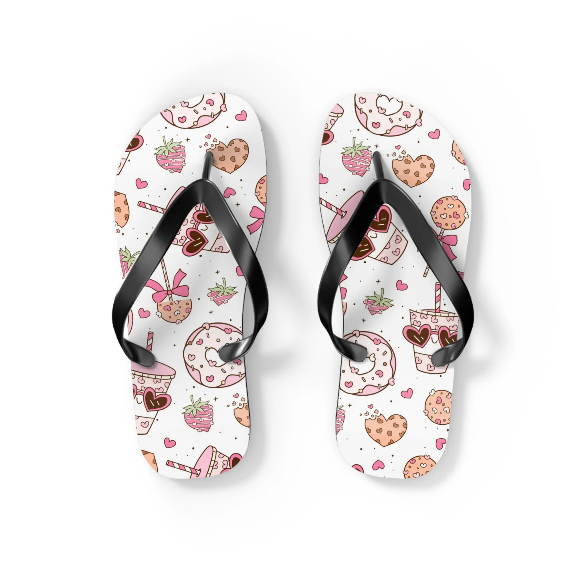 Cute Dessert-Themed Flip Flops for Summer Fun